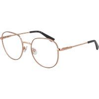 Runde Metallrahmen Brille