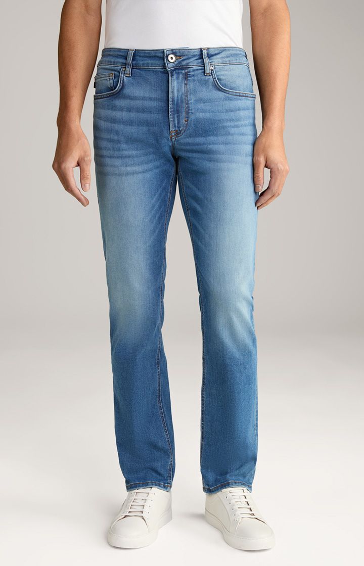 Joop! Mitch Re-Flex Jeans Hellblau Moderner Gerades Bein