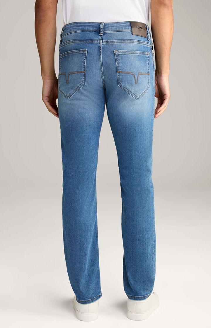 Joop! Mitch Re-Flex Jeans Hellblau Moderner Gerades Bein