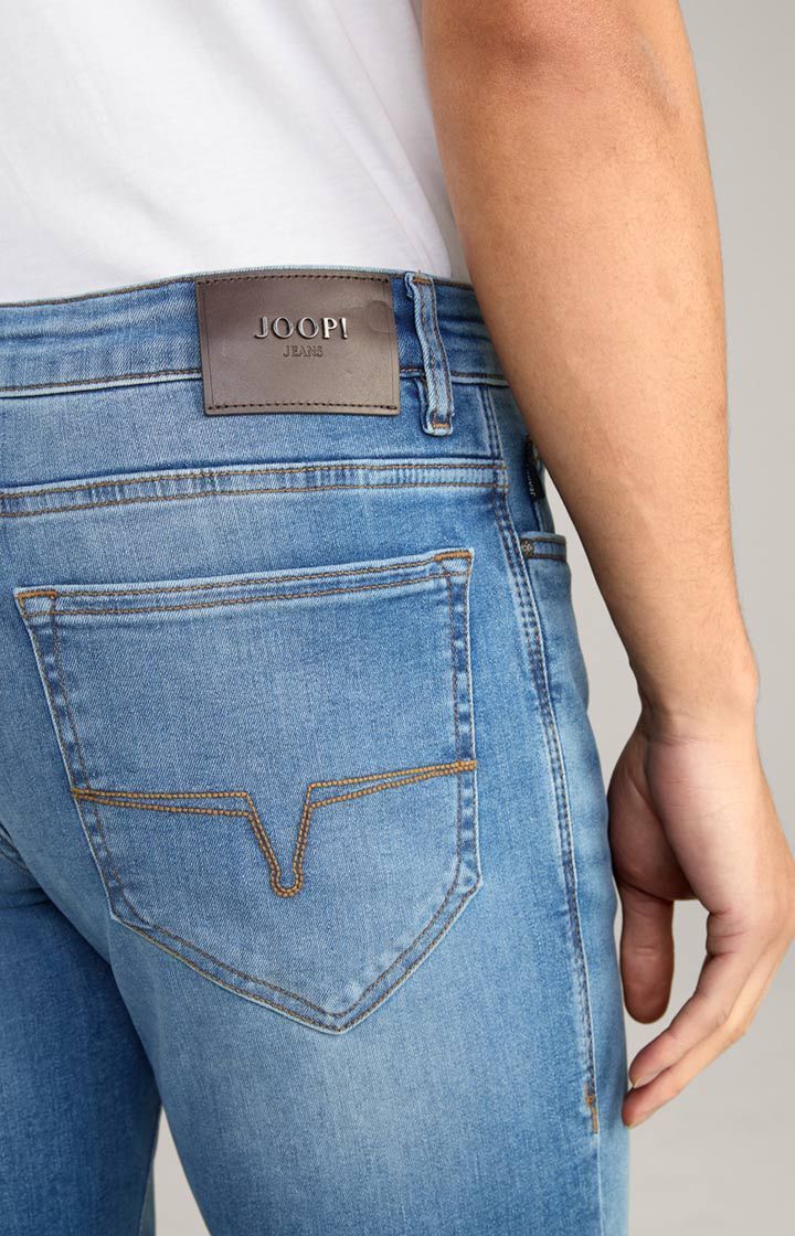 Joop! Mitch Re-Flex Jeans Hellblau Moderner Gerades Bein