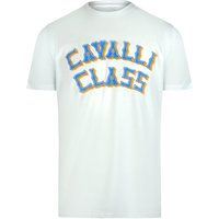 Lässiges Baumwoll-T-Shirt mit Logo-Print