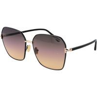 Elegante übergroße quadratische Sonnenbrille