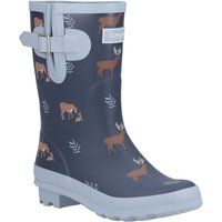 Cotswold Woodland Mid Gummistiefel Für Damen Aus Hirschleder