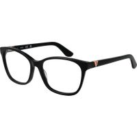 Schwarze Acetat Vollrand Quadratische Brille