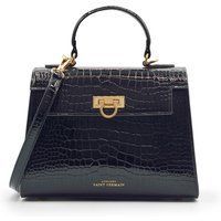 Elegante Handtasche mit Krokoprägung