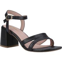 Hush Puppies Nalani Damen Sandalen aus schwarzem Leder