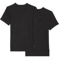 Klassisches Rundhals-T-Shirt Zweierpack