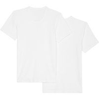 Klassisches Rundhals-T-Shirt Zweierpack