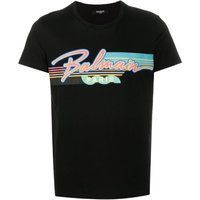 T-Shirt mit Retro-Logo-Grafikdruck