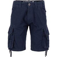 Klassische Marineblaue Cargo-Shorts