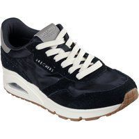 Skechers Uno Vintage Dayz Damen Sneaker Aus Schwarzem Leder