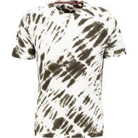 Batik-T-Shirt mit Rundhalsausschnitt
