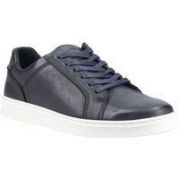 Hush Puppies Madden Herren Sneaker Aus Leder In Marineblau