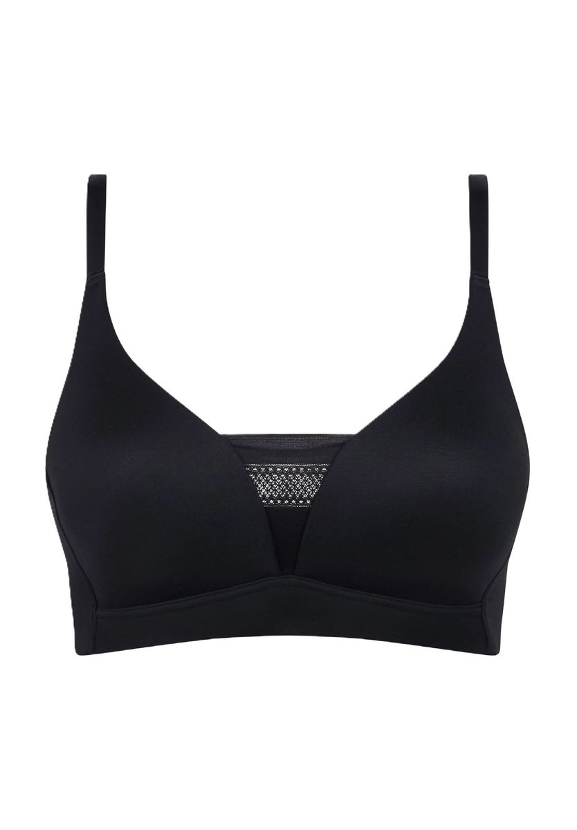 Bequemer kabelloser Alltags-BH mit Spitze