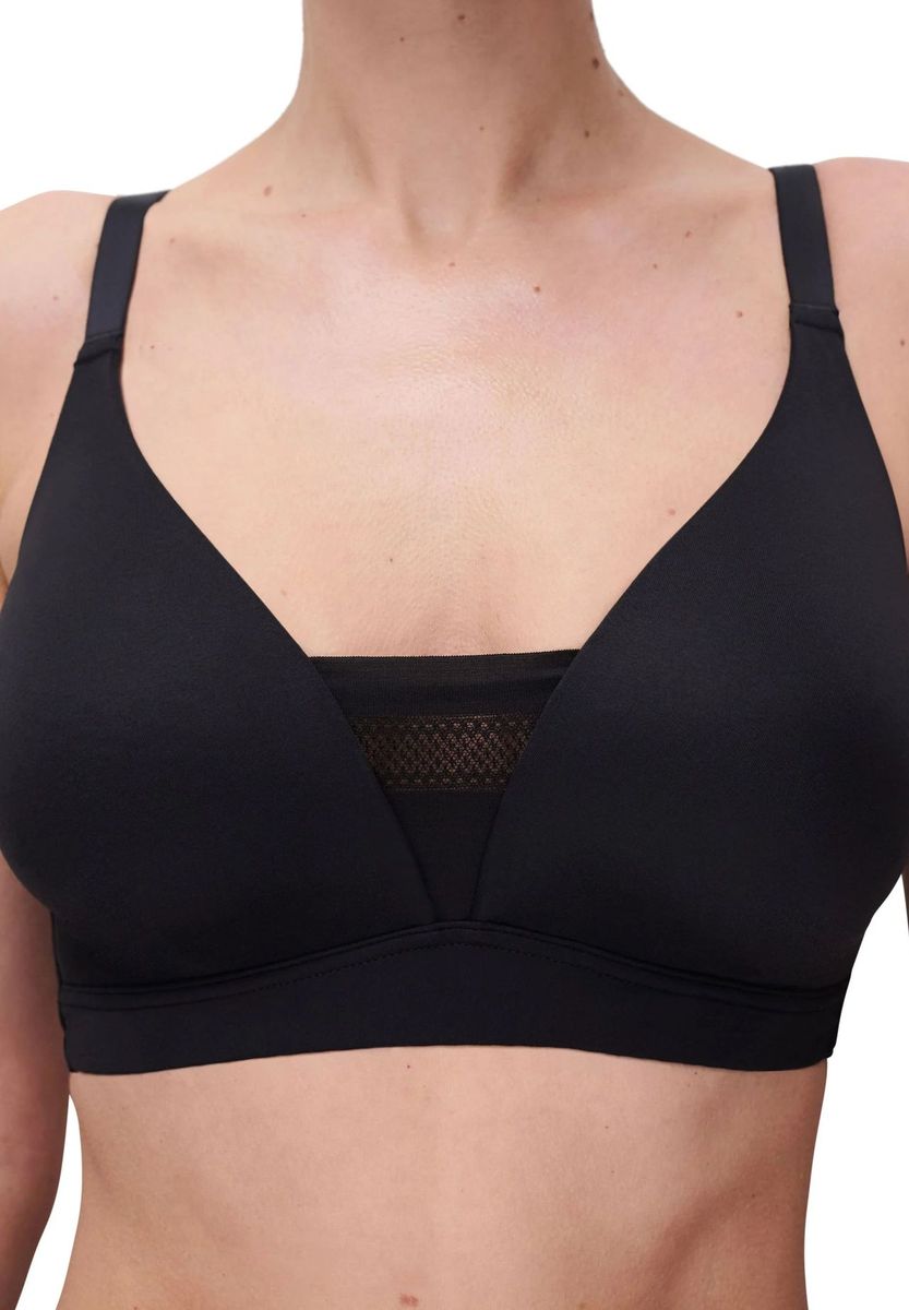 Bequemer kabelloser Alltags-BH mit Spitze