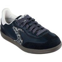 Skechers Hotshot Funkelnde Punkte Damen Schwarz/Weiß Sneakers