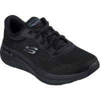 Skechers Arch Fit 2.0 Big League Polyester Damen Schwarze Sneaker