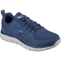 Skechers Track Leshur Polyester Herren Blau Trainingsschuhe