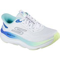 Skechers Performance Max Cushioning Max Run Textil Damen Weiß/Multi Sneakers
