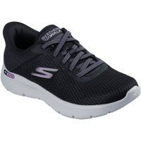 Skechers Go Walk Flex Damen Sneaker In Schwarz Aus Textil