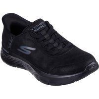 Skechers Go Walk Flex Mali Damen Sneaker in Schwarz aus Textil