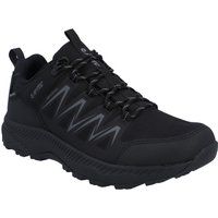 Hi-Tec Stealth Low Polyester Herren Wanderschuhe in Schwarz/Dunkelgrau