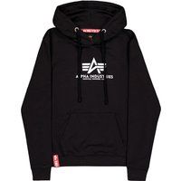 Klassischer Kapuzenpullover mit Logo