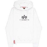 Klassischer Kapuzenpullover mit Logo