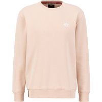 Lässiges Langarm-Sweatshirt mit Rundhalsausschnitt