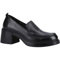Hush Puppies Adelaide Damen Schwarze Lederloafer