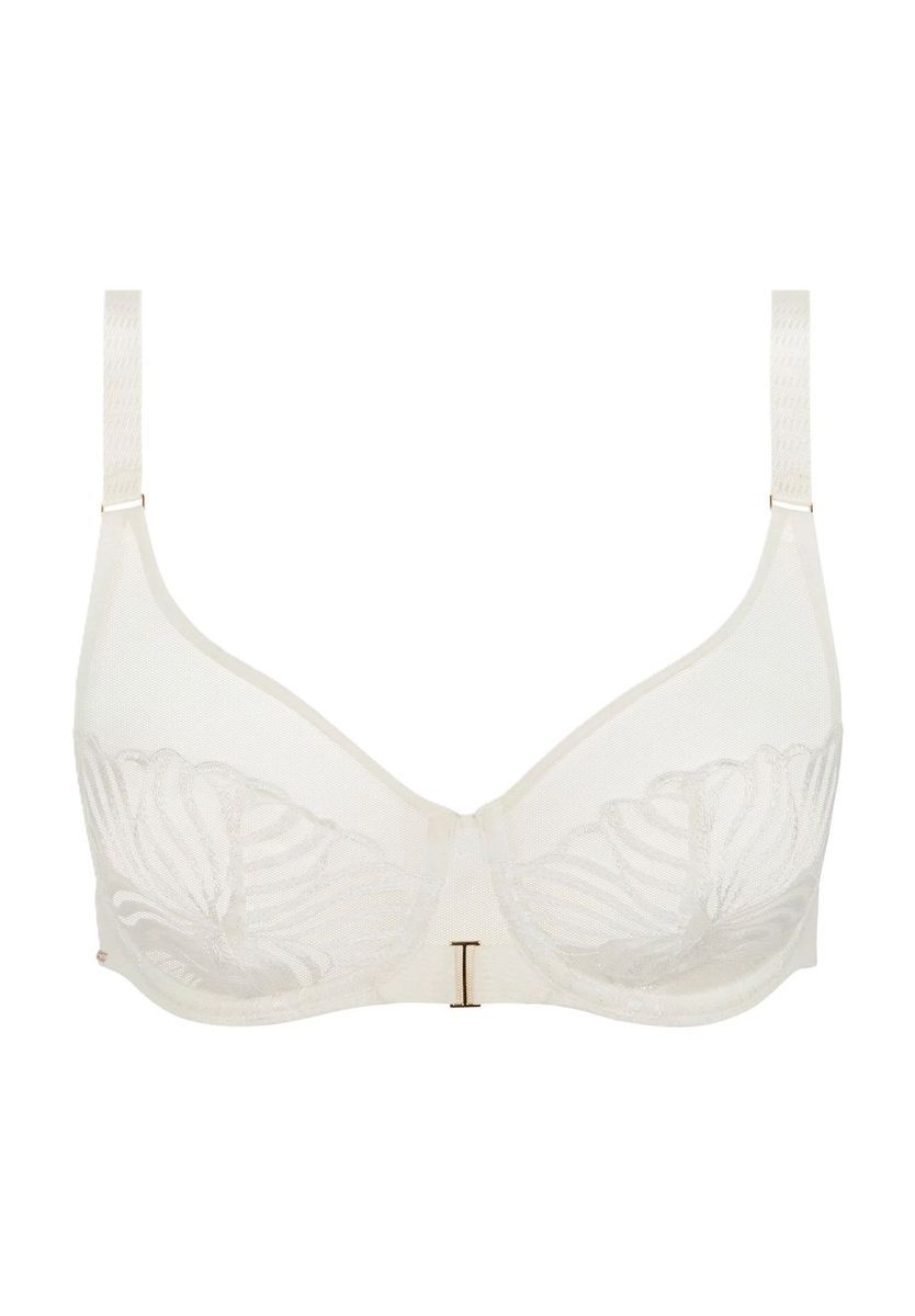 Eleganter BH mit floraler Stickerei und Bügel