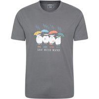 Herren T-Shirt mit Grafikprint aus Bio-Baumwolle
