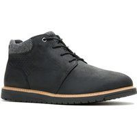 Hush Puppies Jenson Leder Herren Schwarz Stiefeletten