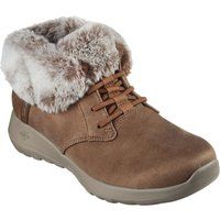 Skechers On-the-GO Joy Cozy Charm Polyester Damen Chestnut Winter Stiefeletten