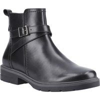 Hush Puppies Tove Leder Damen schwarzeStiefel