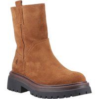 Hush Puppies Rebecca Damen Wildleder Stiefel in Tan