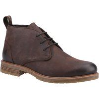 Hush Puppies Ricky Herren Leder Stiefeletten in Braun