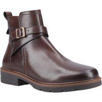 Hush Puppies Tove Leder Damen Braun Stiefel
