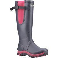 Cotswold Milton Gummistiefel für Frauen in Marineblau/Rosa