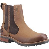 Cotswold Notgrove Damen Chelsea Stiefel aus braunem Leder