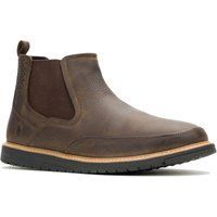 Hush Puppies Jenson Leder Herrenbraune Stiefel