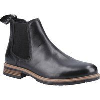 Hush Puppies Russell Herren Stiefel aus schwarzem Leder