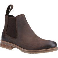 Hush Puppies Russell Leder Herren Stiefel Braun