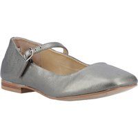 Hush Puppies Pasha Lederschuhe für Damen in Zinnfarben