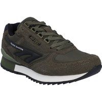 Hi-Tec Silver Shadow PU Wildleder/Polyester Herren Schnürschuhe in Dunkeloliv