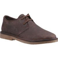 Hush Puppies Scout Leder Schnürschuhe für Herren in wachsbraun