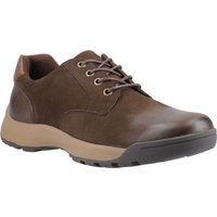 Hush Puppies Vinson Leder Herren Schnürschuhe Braun