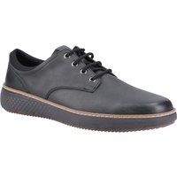 Hush Puppies Kash Leder Herren Schwarz Schnürschuhe