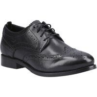 Hush Puppies Natalia Damen Brogues Schuhe aus Schwarzem Leder/Schwarz