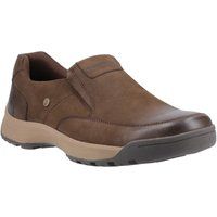 Hush Puppies Vaun Leder Herren Braun Slipper